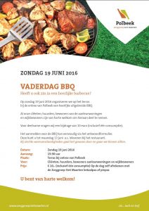 Vaderdag BBQ in Polbeek voor bewoners Noordveen