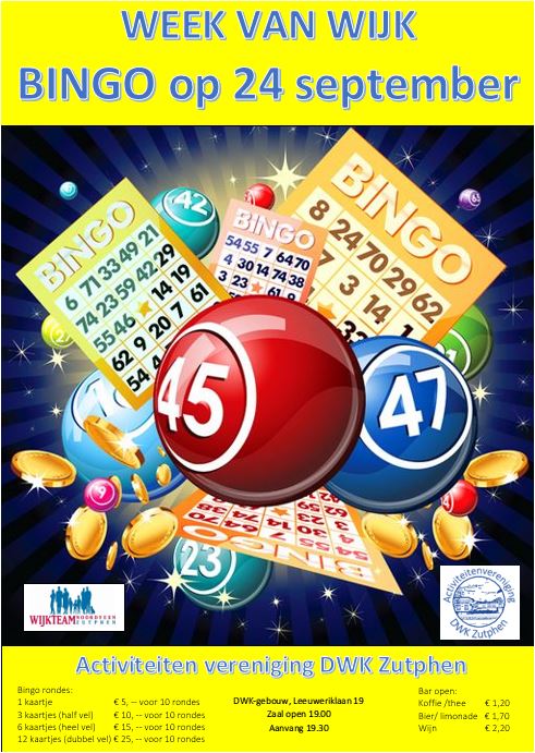 Flyer Bingo DWK WvdW 24092016