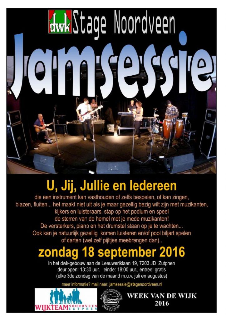 Flyer Jamsessie 18092016