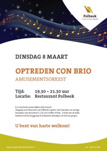 Muziekoptreden Con Brio in Polbeek