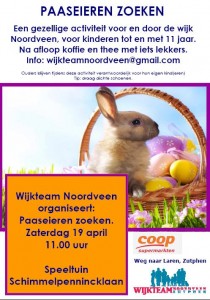 Flyer Paasactiviteit Noordveen 2014