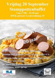 Stamppottenbuffet in het DWK gebouw