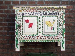 Een lees/ leenbibliotheek in onze wijk Noordveen!