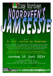 Poster Jamsessie 15 juni 2014