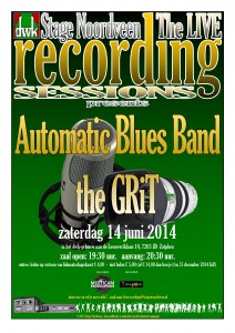 Poster The Live Recording Sessions 14 juni 2014